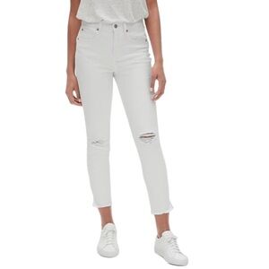 GAP Women's High Rise Jeans - White